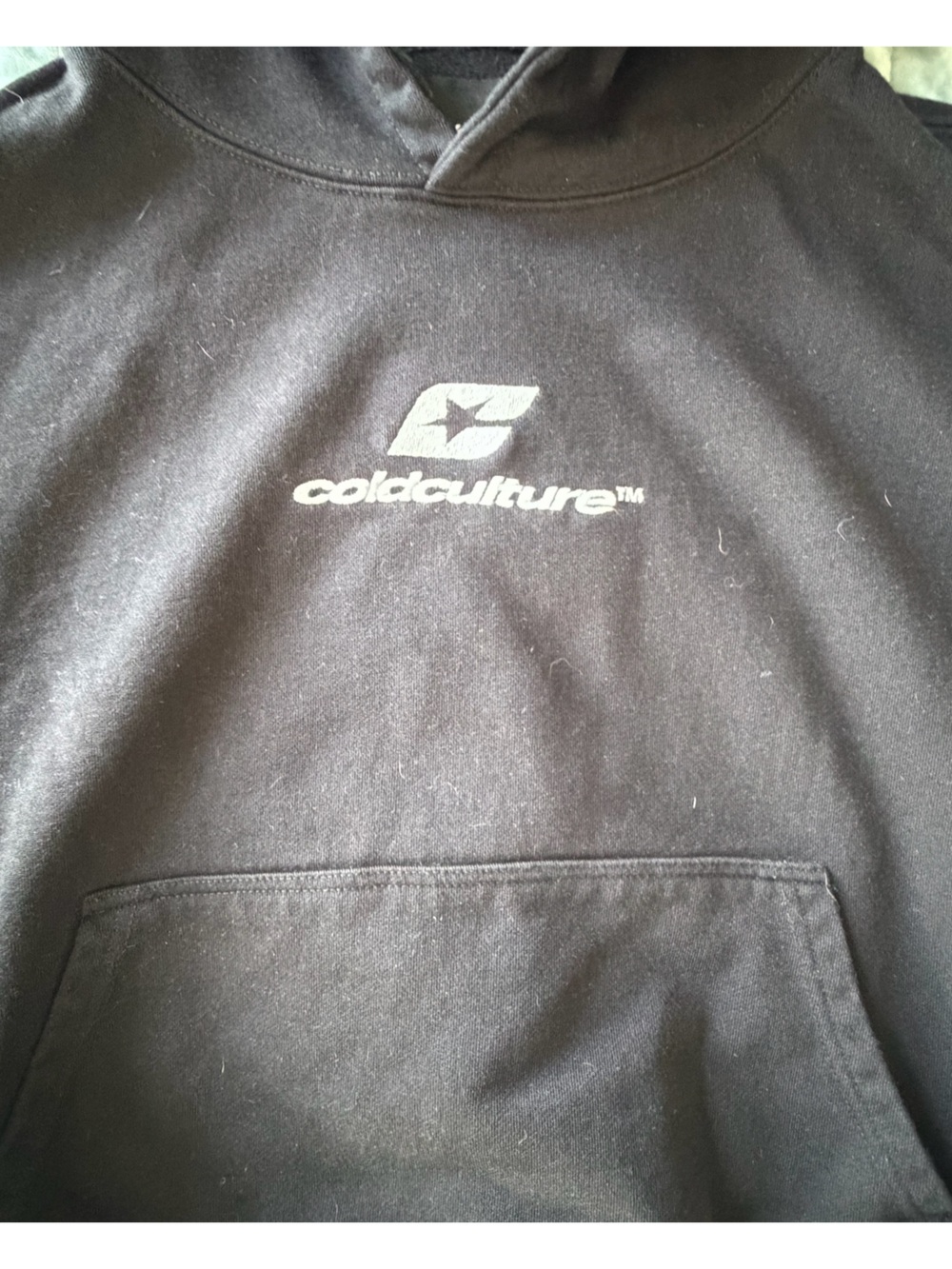 Cold Culture Black Logo Pullover Hoodie - Picture 2 of 4